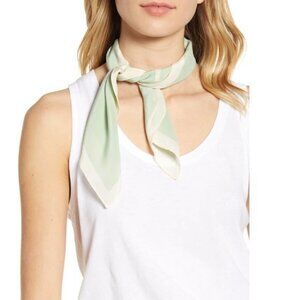 🌿Madewell Silk Bandana Mint